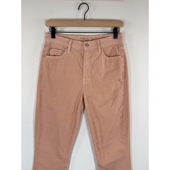 Mother Women Jeans Orange High Waisted Looker Lipstick And Other Stories Size 27 - Picture 7 of 11